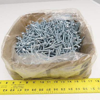 Brighton Best #14-10x3-1/2" Phillips Pan Head Steel Self Tapping Screws Zinc 25#