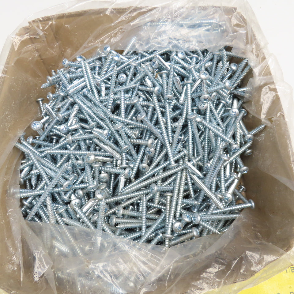 Brighton Best #14-10x3-1/2" Phillips Pan Head Steel Self Tapping Screws Zinc 25#