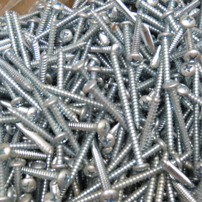 Brighton Best #14-10x3-1/2" Phillips Pan Head Steel Self Tapping Screws Zinc 25#