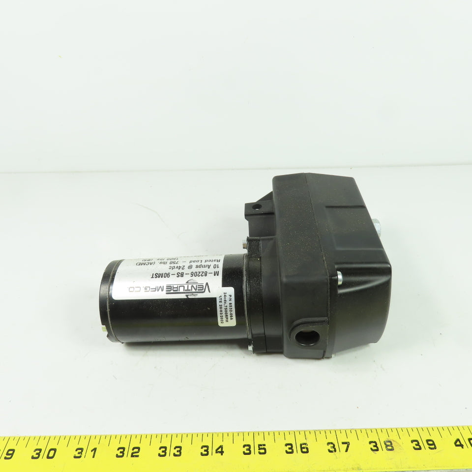 Venture M-82206-BS-90MST Actuator Motor 10A 24VDC 1500Lbs BS Load