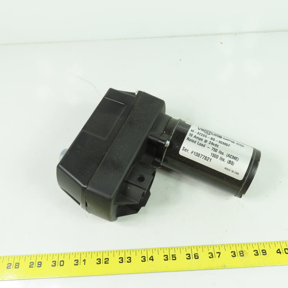Venture M-82206-BS-90MST Actuator Motor 10A 24VDC 1500Lbs BS Load