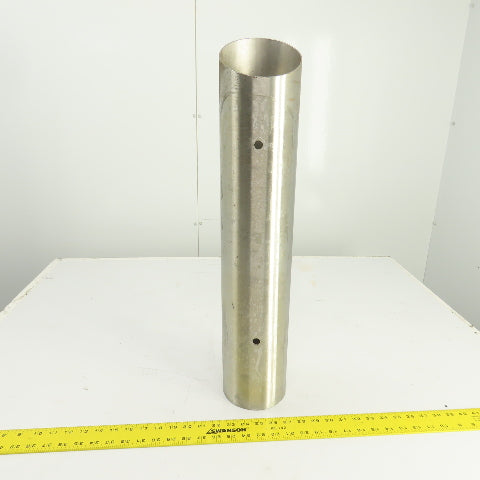 5" OD x 25-1/2" Stainless Steel Exhaust Top Stack Pipe Miter Cut