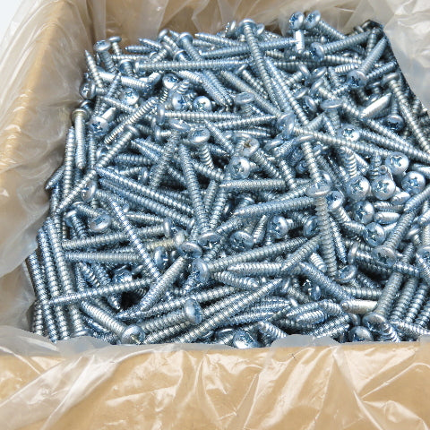 Brighton Best #14-10x2-1/2" Phillips Pan Head Steel Self Tapping Screws Zinc 33#