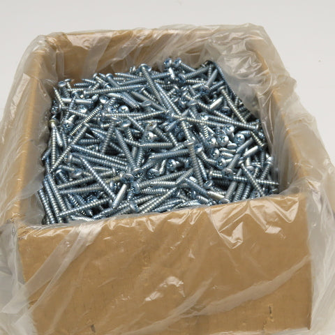 Brighton Best #14-10x2-1/2" Phillips Pan Head Steel Self Tapping Screws Zinc 33#