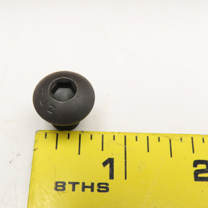 3/8"-16 x 1/2" Button Socket Cap Screw Black Oxide Lot of 900