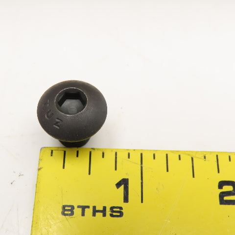 3/8"-16 x 1/2" Button Socket Cap Screw Black Oxide Lot of 900