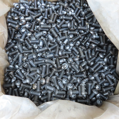 5/16"-18 x 3/4" Button Socket Cap Screw Black Oxide Lot Of Approx 1200