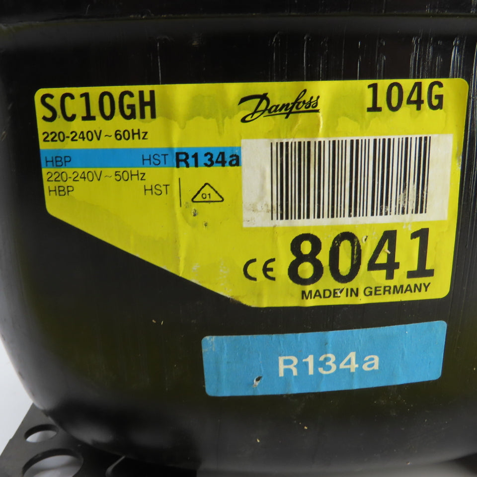 Danfoss SC10GH HST R134a Reciprocating Compressor 220-240V 1PH