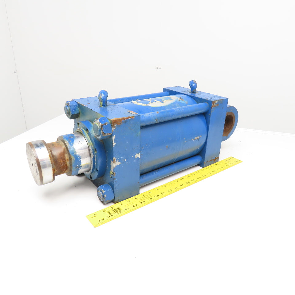 The Sheffer Corp 8HHC 8AK 8" Bore 8" Rod Double Acting Flanged Rod Air Cylinder