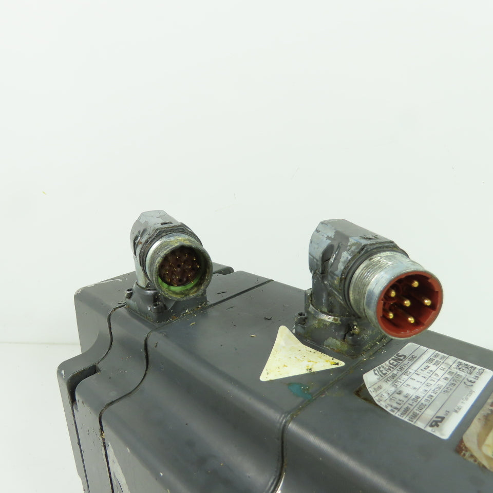 Siemens 1FK7063-5AF71-1EH3 3-Ph Servo Motor 263V 3000/7200 RPM W/ Encoder