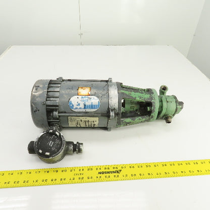 BSM No. 2 3/4HP Rotary Gear Pump 1725RPM 230/460V 3PH Haz. Location Motor
