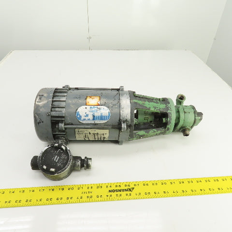 BSM No. 2 3/4HP Rotary Gear Pump 1725RPM 230/460V 3PH Haz. Location Motor