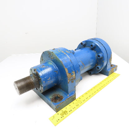 6" Bore 9" Stroke Double Acting Pneumatic Hydraulic Cylinder 2-1/2" Rod