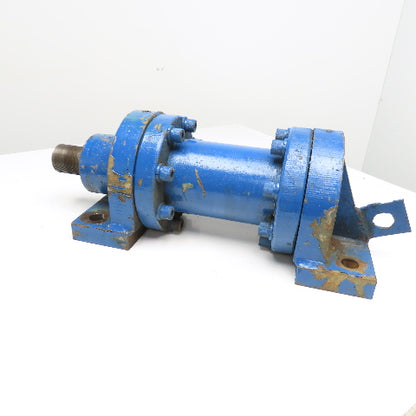6" Bore 9" Stroke Double Acting Pneumatic Hydraulic Cylinder 2-1/2" Rod