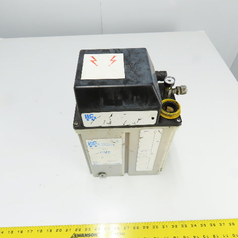 ILC CME Lubrication Pump Nylon Tank 6 Liter 115/230V 0.75A 50/60Hz