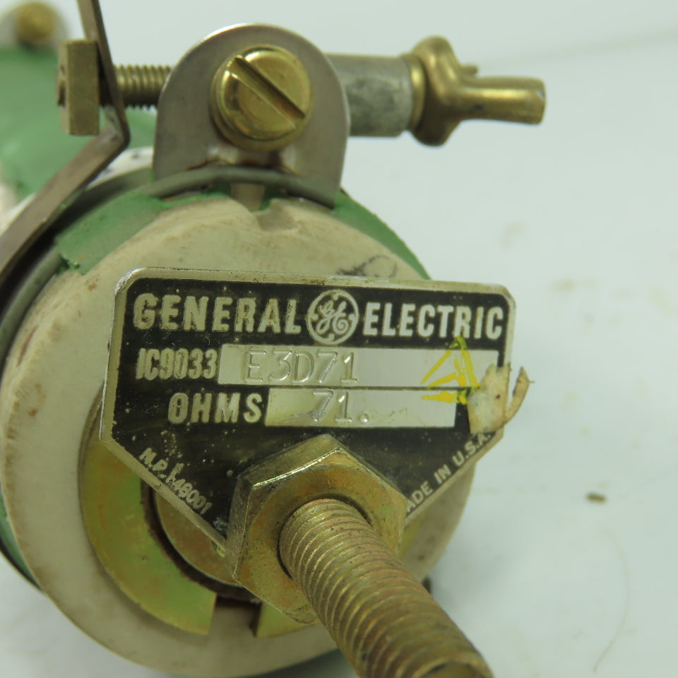 General Electric E3D71 71 OHM Ceramic Power Resistor