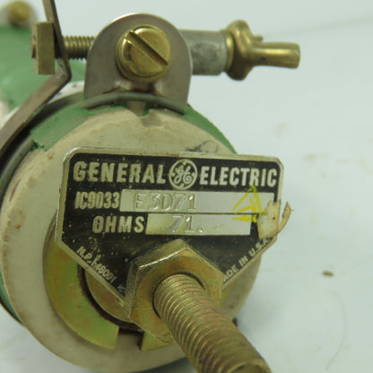General Electric E3D71 71 OHM Ceramic Power Resistor