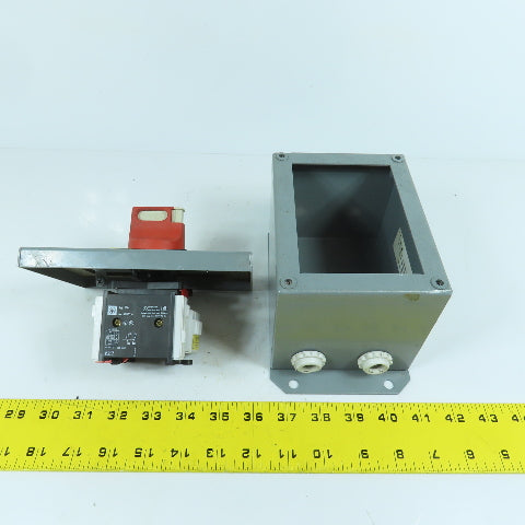 Schneider Square D 9421V2A30 40A 600VAC Motor Control Disconnect Switch