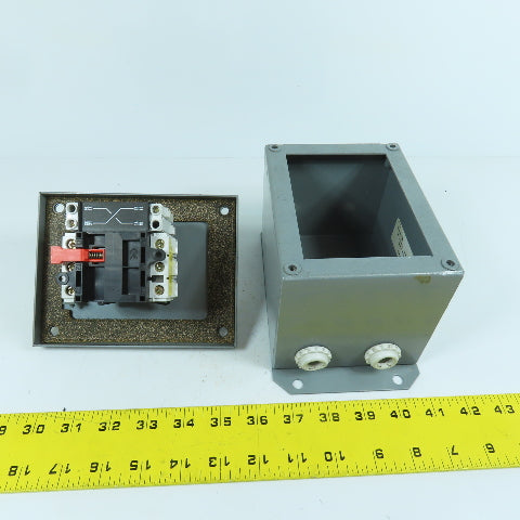 Schneider Square D 9421V2A30 40A 600VAC Motor Control Disconnect Switch