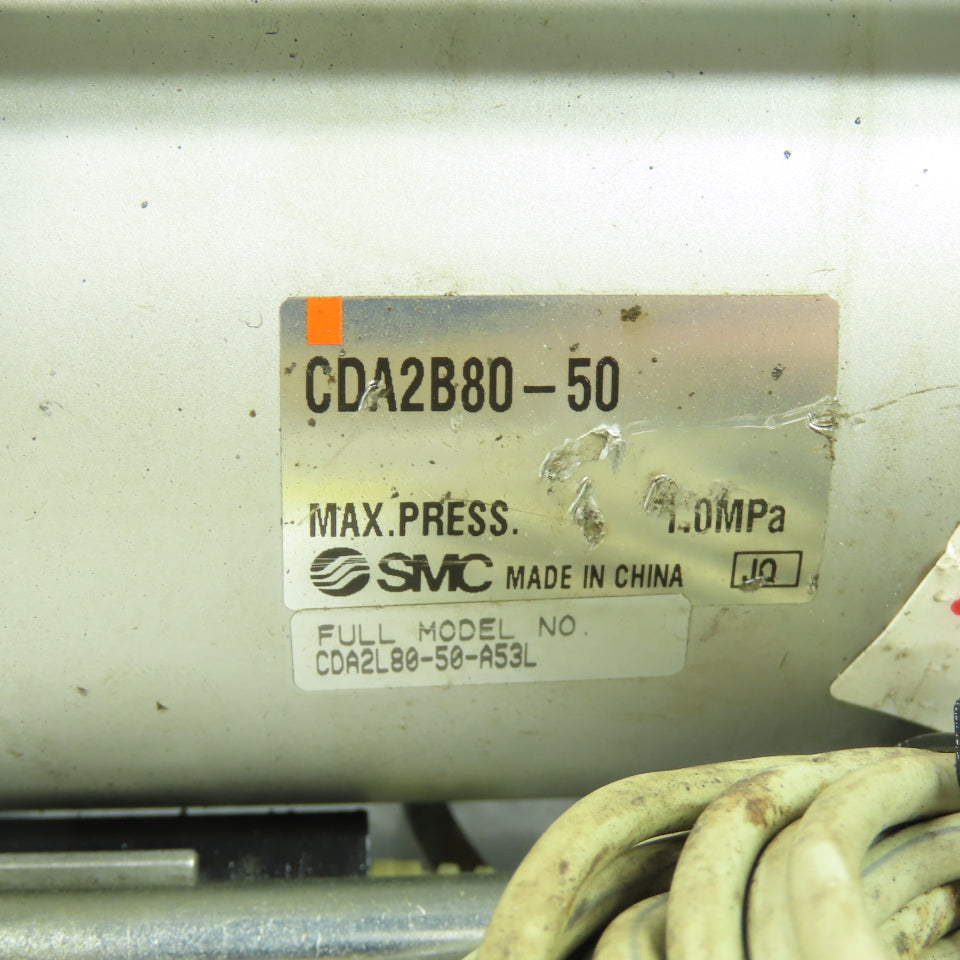 SMC CDA2B80-50 Double Action Pneumatic Cylinder 80mm Bore 50mm Stroke