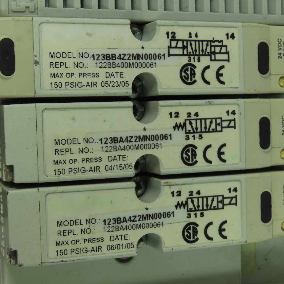 Numatics 123BA4Z2MN0001 123BB4Z2MN00061 Manifold Block 239-1317 DeviceNet