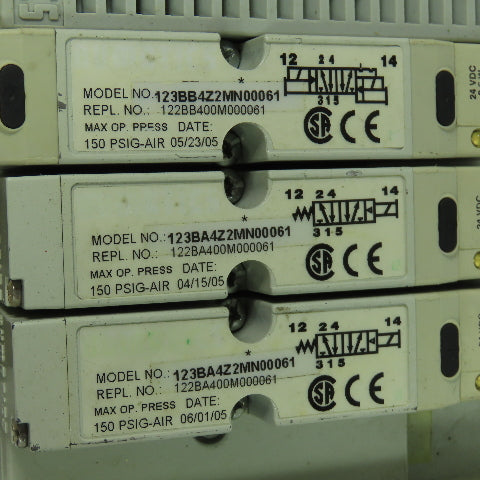 Numatics 123BA4Z2MN0001 123BB4Z2MN00061 Manifold Block 239-1317 DeviceNet