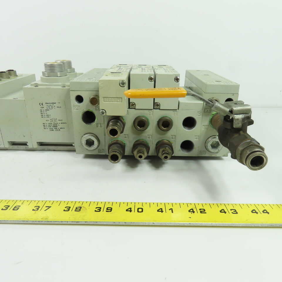 Numatics 123BA4Z2MN0001 123BB4Z2MN00061 Manifold Block 239-1317 DeviceNet