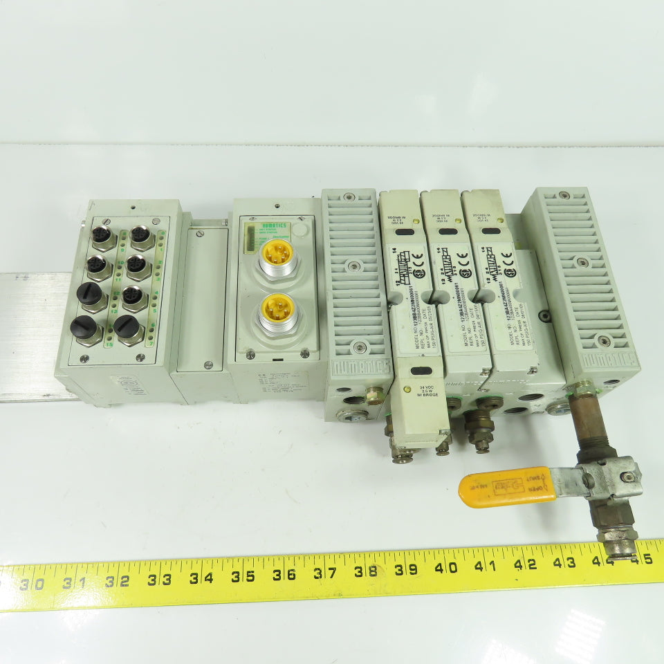 Numatics 123BA4Z2MN0001 123BB4Z2MN00061 Manifold Block 239-1317 DeviceNet
