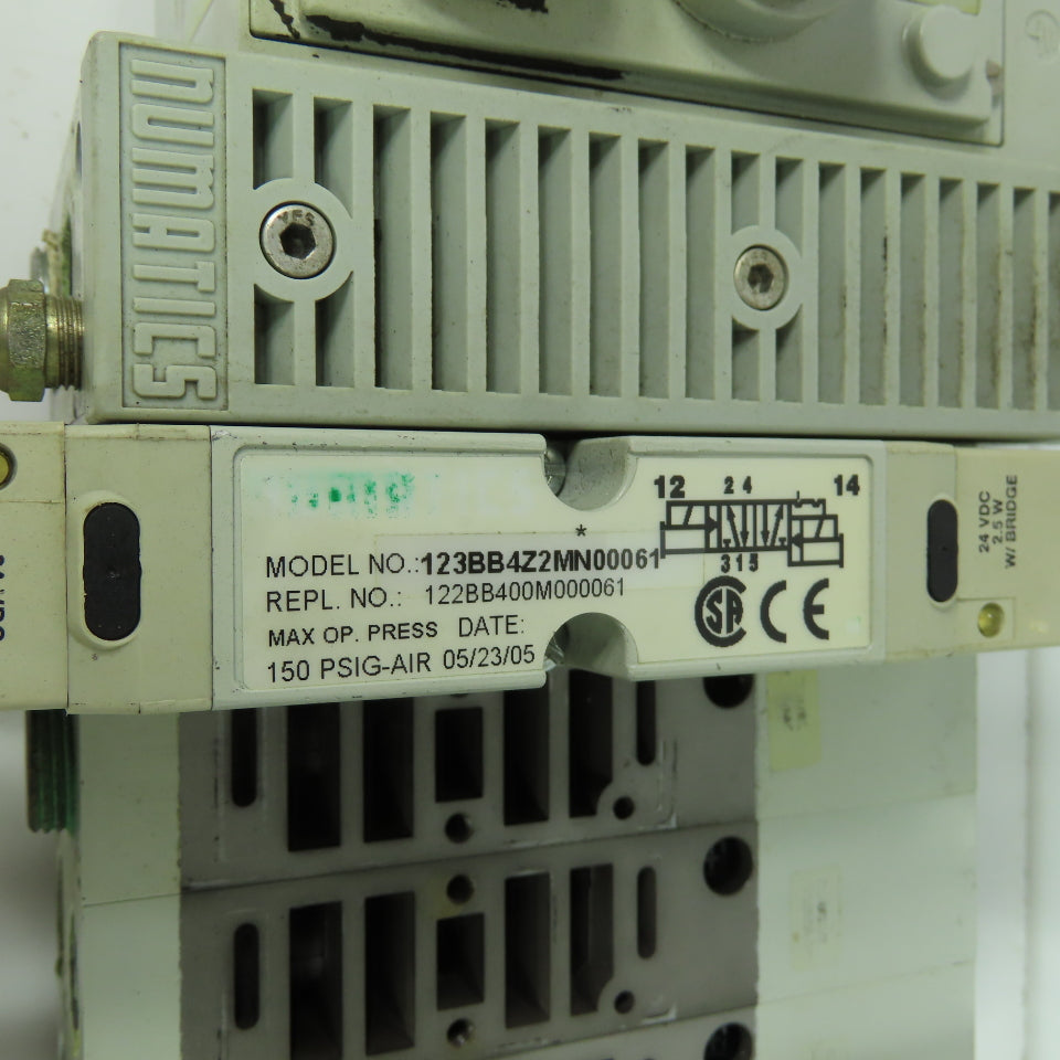Numatics 123BB4Z2MN00061 Manifold Block 239-1317 DeviceNet