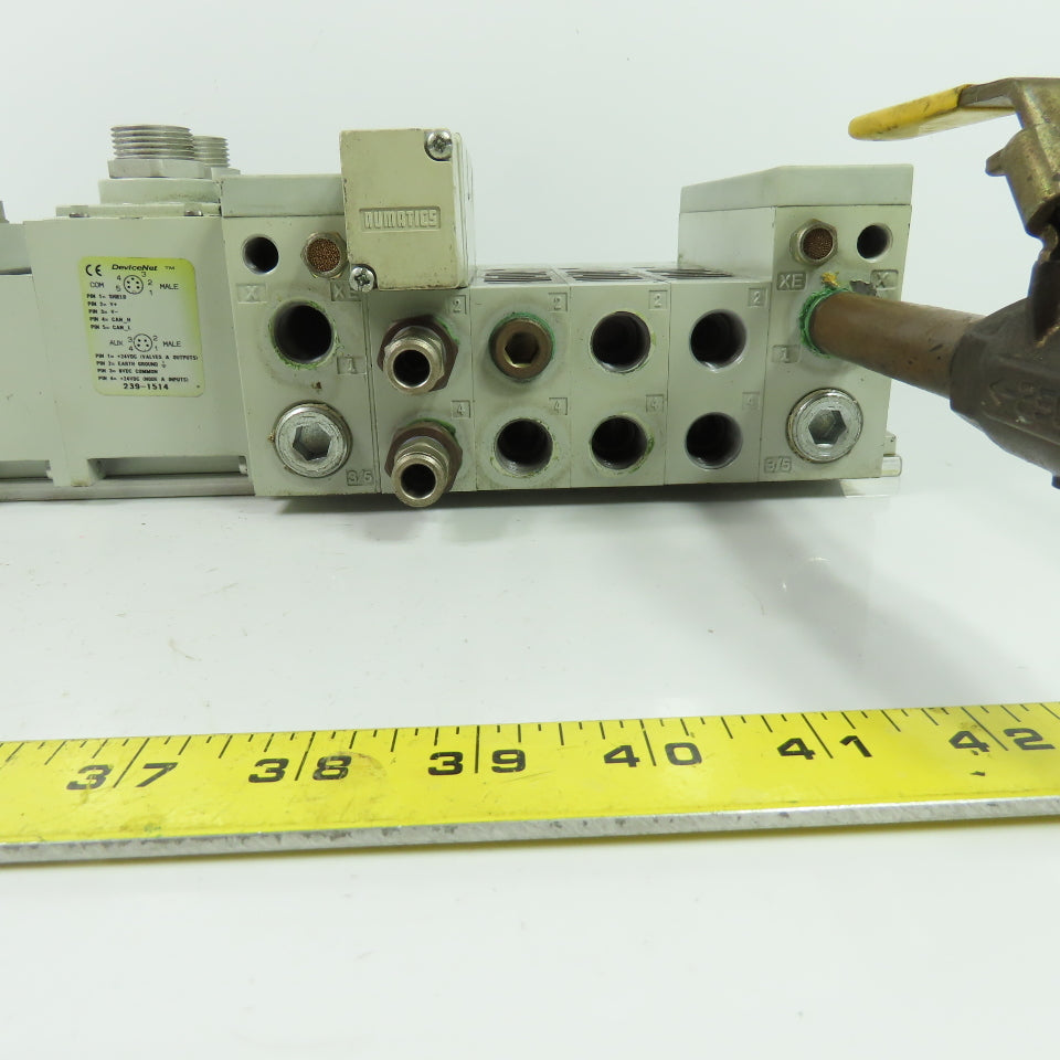 Numatics 123BB4Z2MN00061 Manifold Block 239-1317 DeviceNet