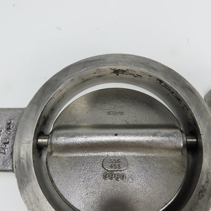 Waco 556 45S Cast Butterfly Valve 8-3/4" ID 15341 3830