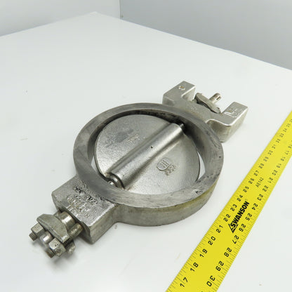 Waco 556 45S Cast Butterfly Valve 8-3/4" ID 15341 3830