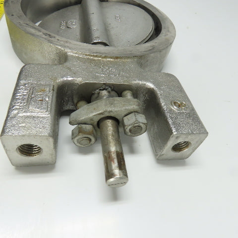 Waco 556 45S Cast Butterfly Valve 8-3/4" ID 15341 3830
