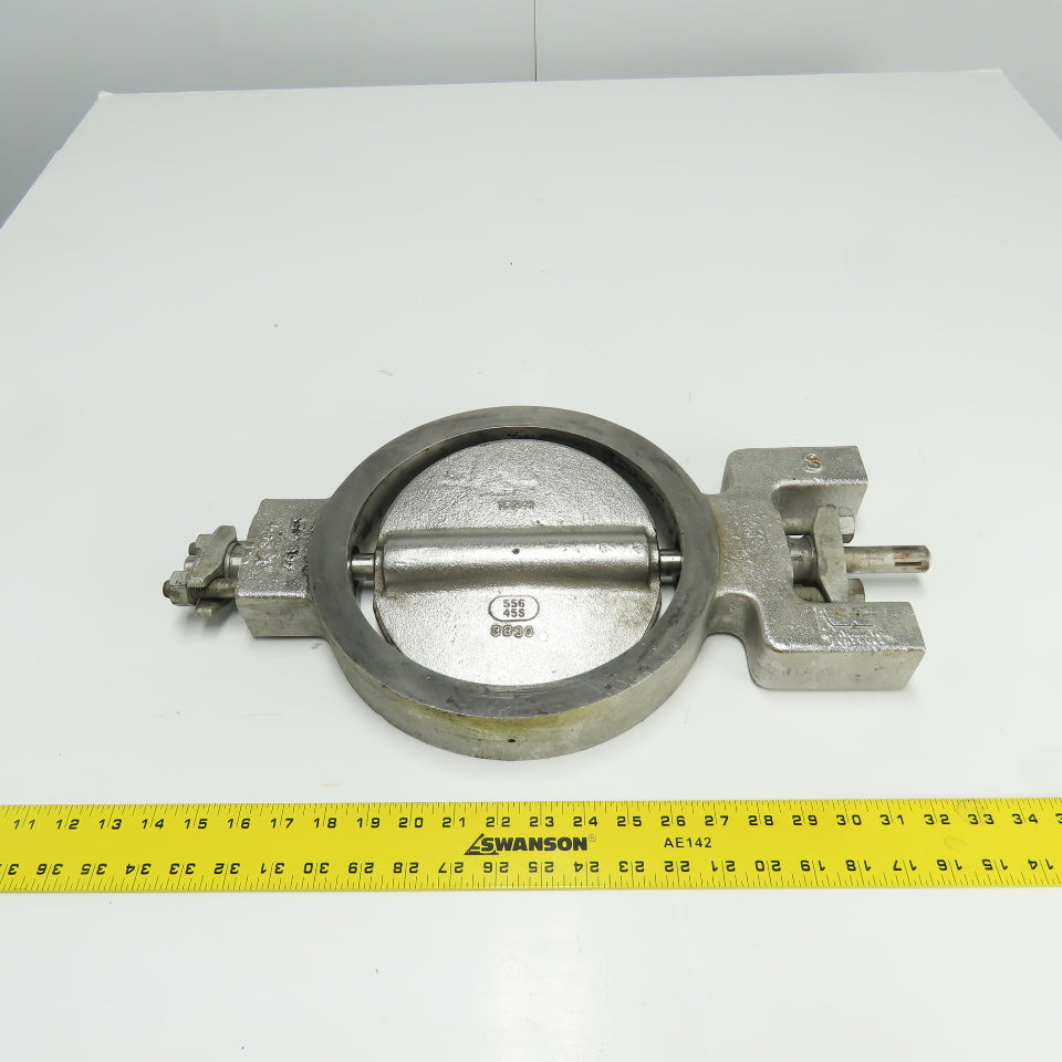 Waco 556 45S Cast Butterfly Valve 8-3/4" ID 15341 3830
