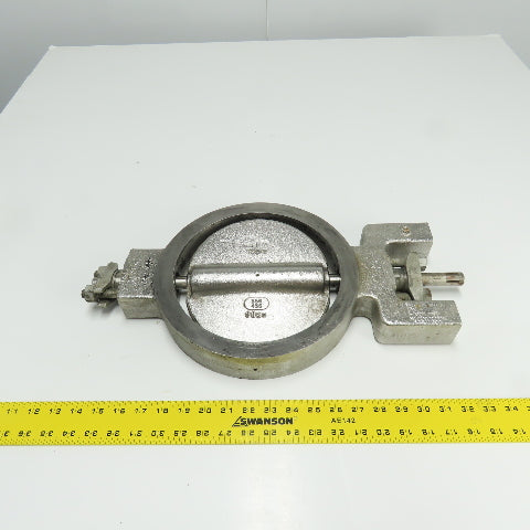 Waco 556 45S Cast Butterfly Valve 8-3/4" ID 15341 3830