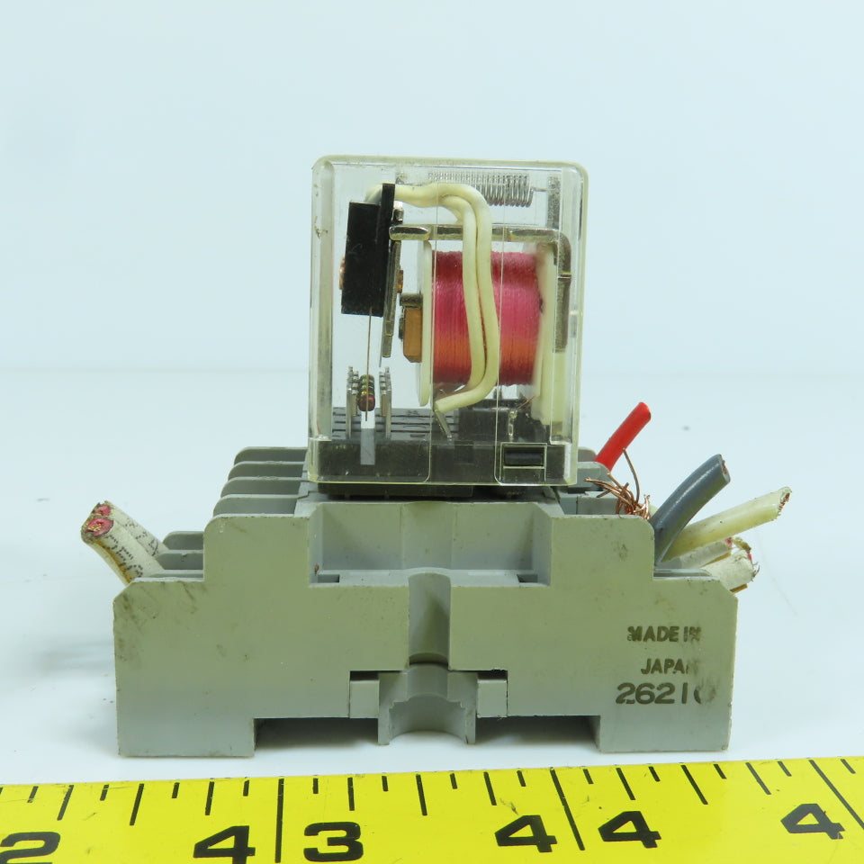 Magbecraft LR41893-8M 3A 1/10HP 120VAC Relay W/ Square D Base NR45 Lot Of 9