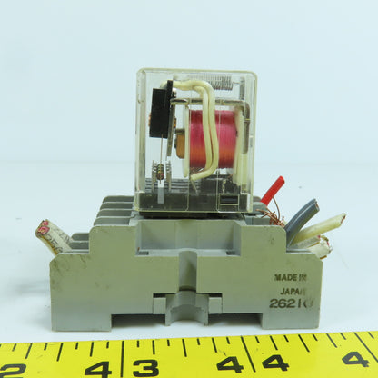 Magbecraft LR41893-8M 3A 1/10HP 120VAC Relay W/ Square D Base NR45 Lot Of 9
