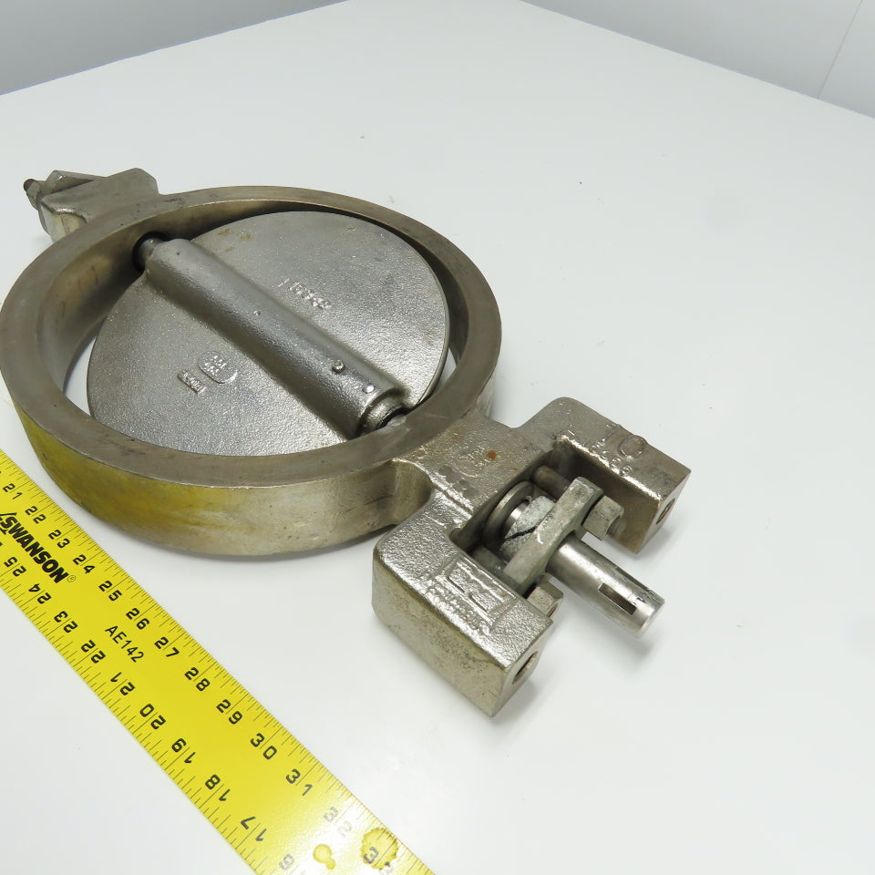 Waco 556 45S Cast Butterfly Valve 10-7/8" ID 15342 340B
