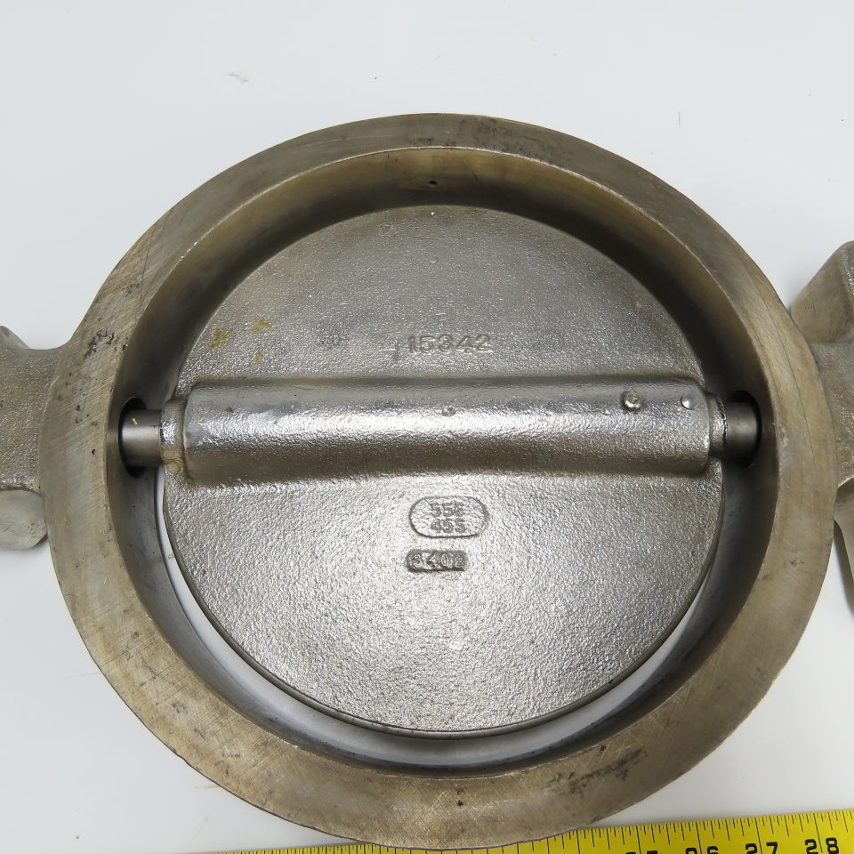 Waco 556 45S Cast Butterfly Valve 10-7/8" ID 15342 340B