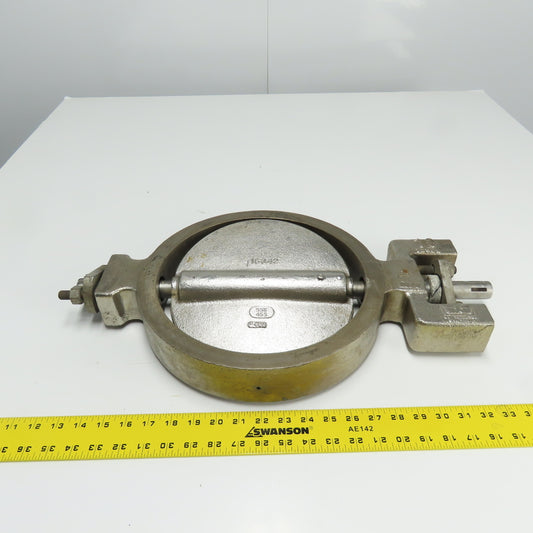 Waco 556 45S Cast Butterfly Valve 10-7/8" ID 15342 340B
