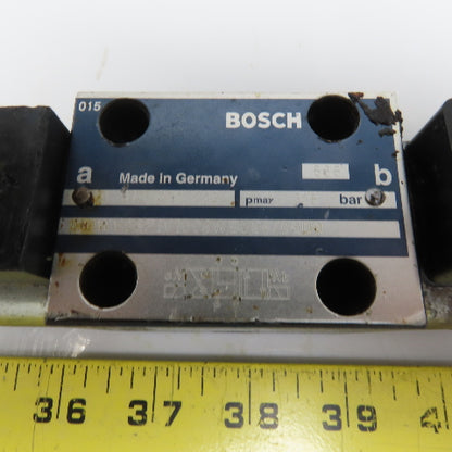 Bosch 081WV06P1V1004WS024/00D0 Hydraulic Directional Control Valve 24VDC Coil