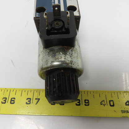 Bosch 081WV06P1V1004WS024/00D0 Hydraulic Directional Control Valve 24VDC Coil
