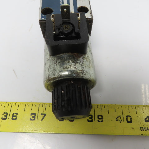 Bosch 081WV06P1V1004WS024/00D0 Hydraulic Directional Control Valve 24VDC Coil