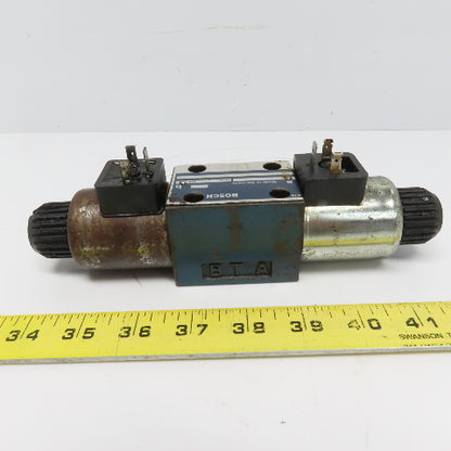 Bosch 081WV06P1V1004WS024/00D0 Hydraulic Directional Control Valve 24VDC Coil