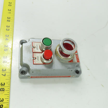 Killark XCS-0A16 347-85 Hazardous Location Control Station Cover 220VAC