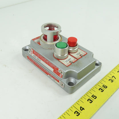 Killark XCS-0A16 347-85 Hazardous Location Control Station Cover 220VAC