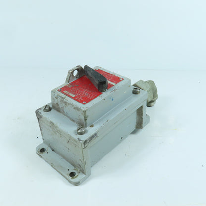 Allen Bradley 600-TEX5 Ser D Nema 7 & 9 Haz Location Manual Motor Starter Switch