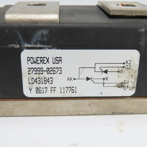 Square D 27999-02673 Powerex Power Module 425A 1800V