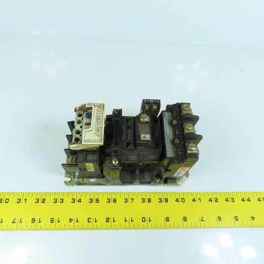 Allen Bradley 509-AOD-A1D Nema Size 0 Motor Starter 5HP 120V Coil W/592-A1DA