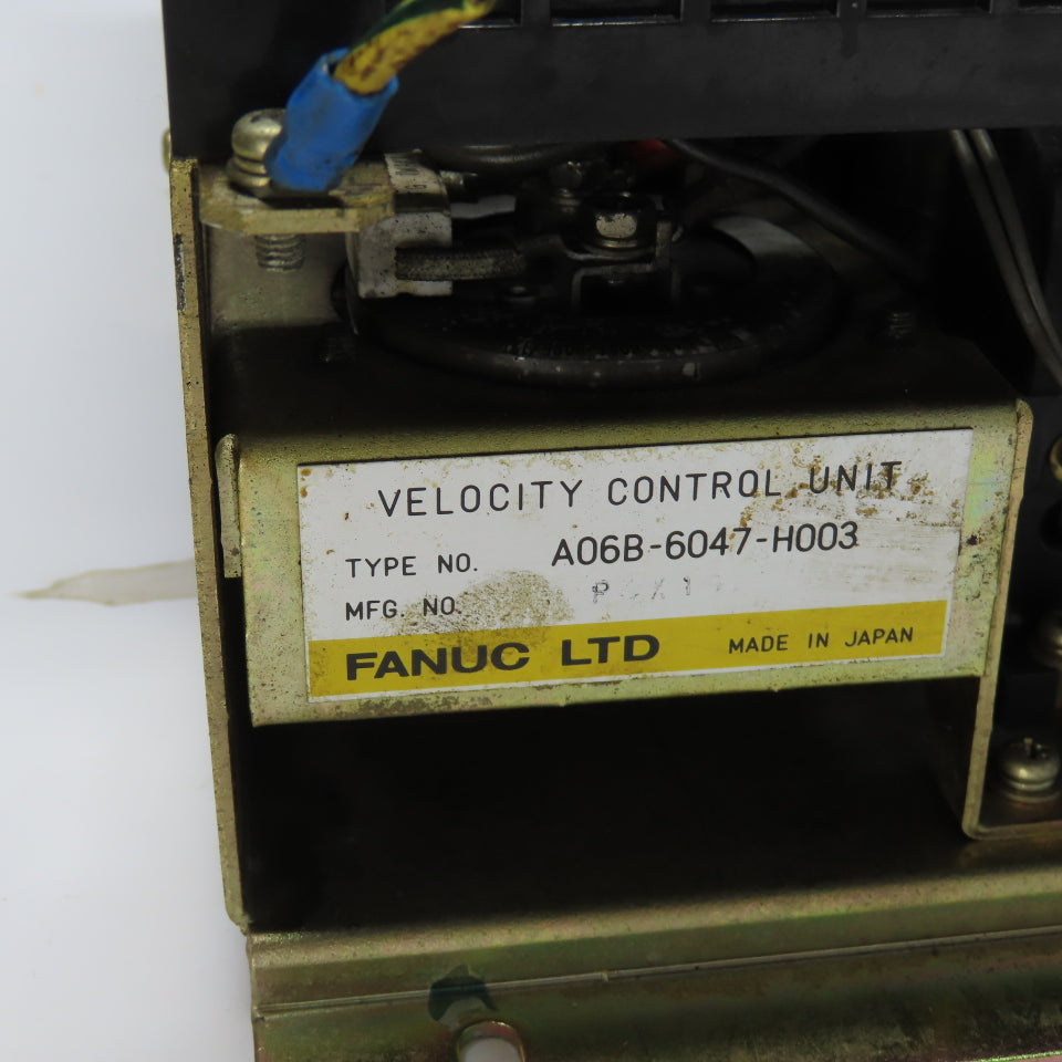 Fanuc A06B-6047-H003 Velocity Control Unit